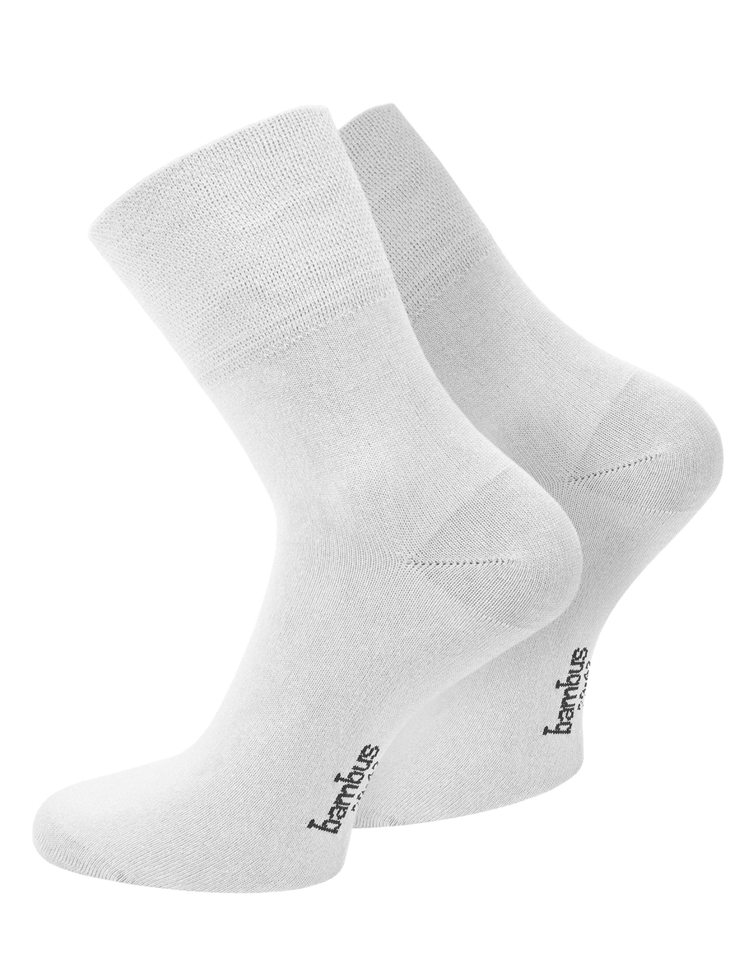 Chaussettes normani en blanc