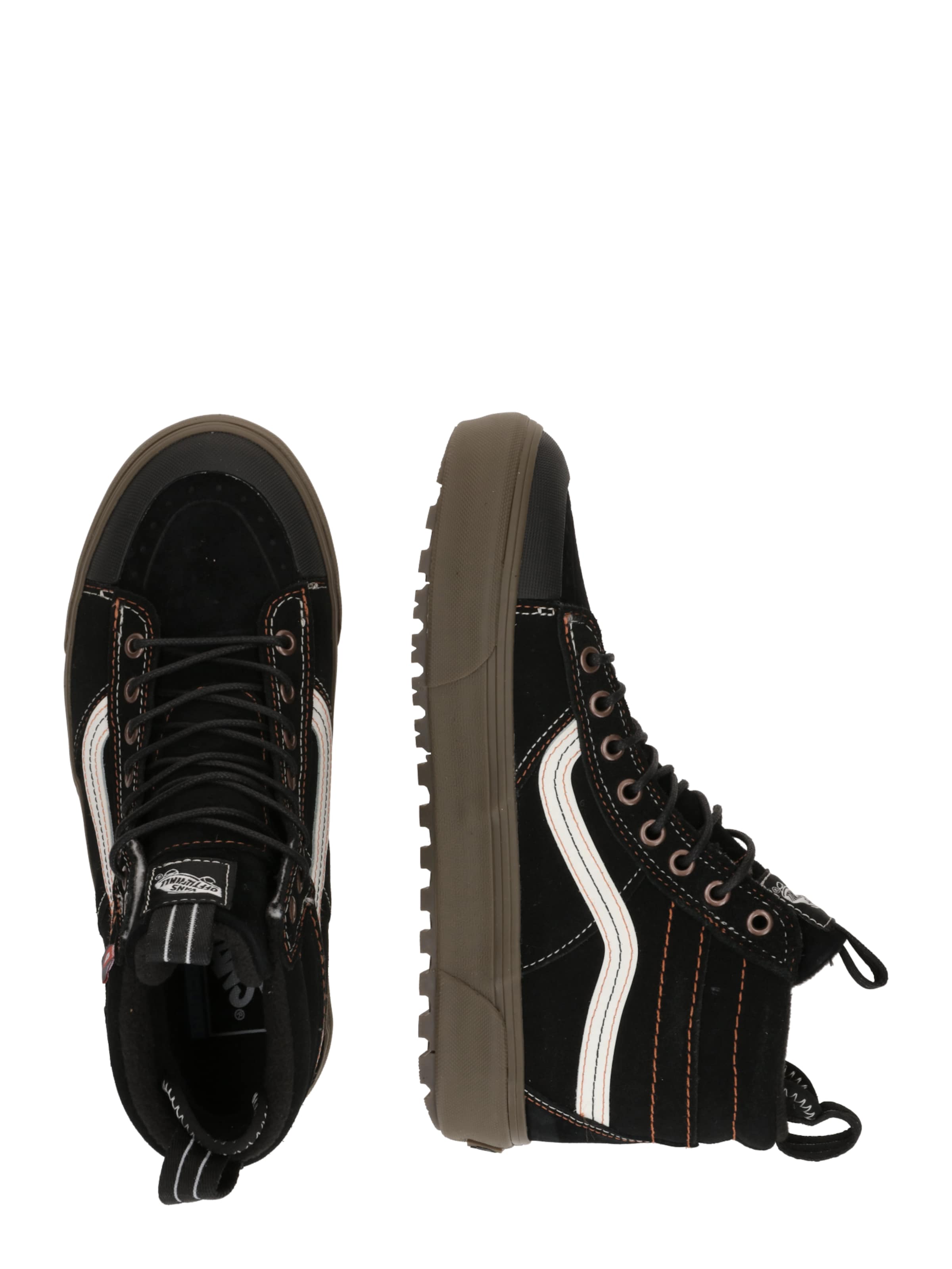 Baskets hautes 'SK8-Hi' VANS en noir : sur le côté