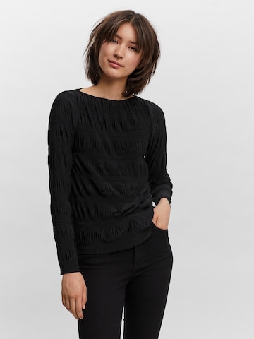 Tricou 'Ulrikka' de la VERO MODA pe negru: față