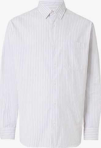 JACK & JONES Businesspaita 'JJCOLE' värissä harmaa: etupuoli