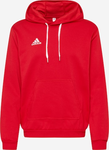 ADIDAS SPORTSWEAR Athletic Sweatshirt 'Entrada 22' in Red: front