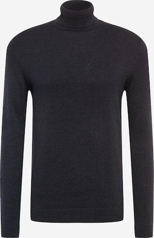 Only & Sons Regular fit Sweater 'ALEX' in Black: front