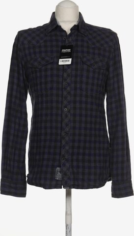 TOM TAILOR Button Up Shirt in M in Purple: front