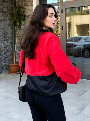 Giacca di pile 'Sweatshirts' di Tommy Life in rosso