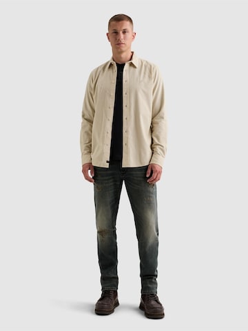 PME Legend Regular Fit Skjorte '8720672947947' i beige