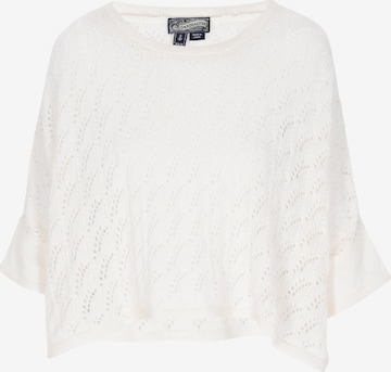 Pull-over DreiMaster Vintage en blanc : devant