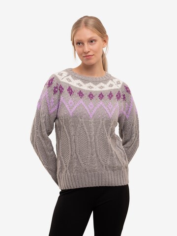 LUHTA Sweater 'Haviokoski' in Grey: front