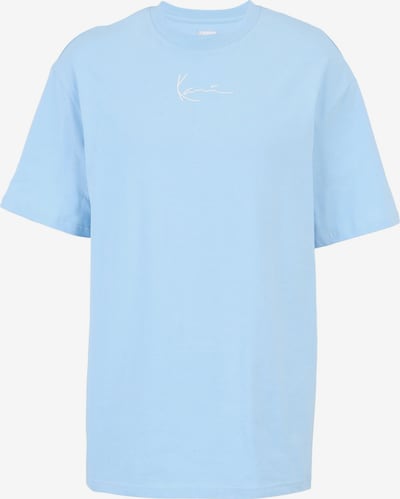 Marškinėliai 'Essential' iš Karl Kani, spalva – šviesiai mėlyna / alyvinė spalva / pastelinė rožinė / balta, Prekių apžvalga