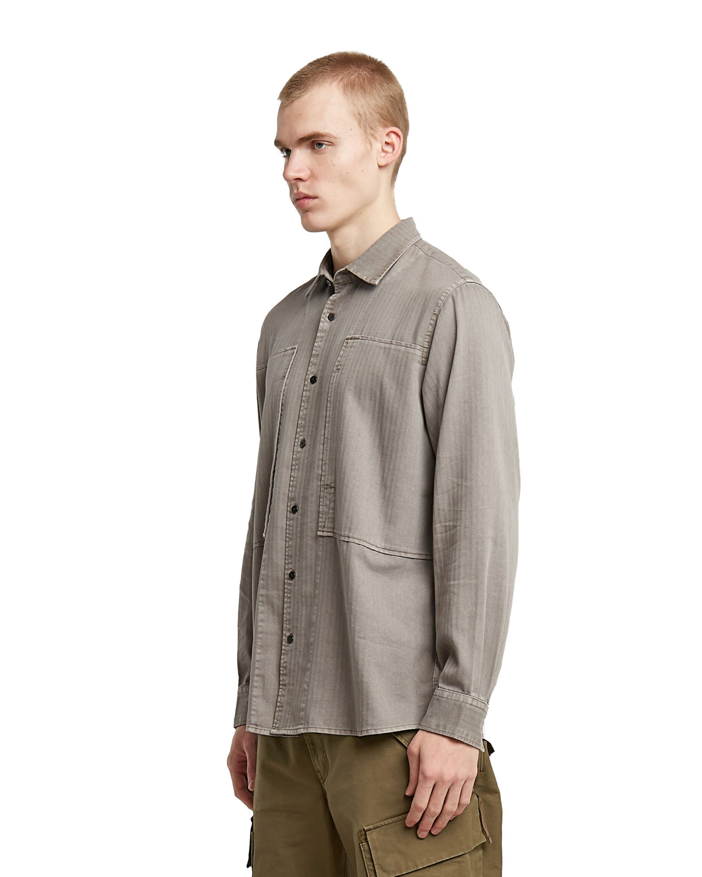 G-STAR Regular fit Button Up Shirt in Grey