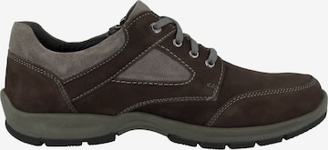 JOSEF SEIBEL Athletic Lace-Up Shoes 'Lenny' in Brown