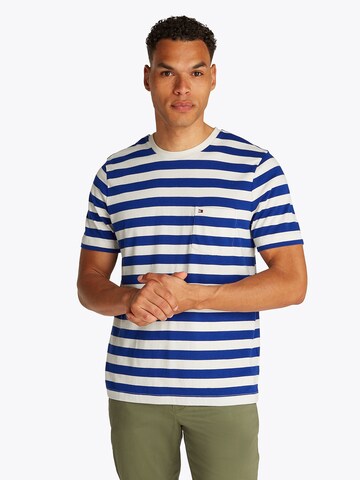 TOMMY HILFIGER Shirt 'ESSENTIAL' in Wit: voorkant