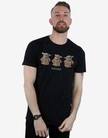 T-Shirt 'Star Wars' F4NT4STIC en noir : devant