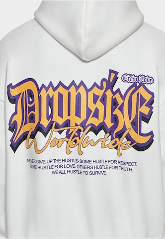 Dropsize - Sweatshirt 'Never Give Up' em branco