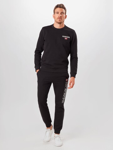 NAPAPIJRI Regular Fit Sweatshirt 'B-Ice' in Schwarz