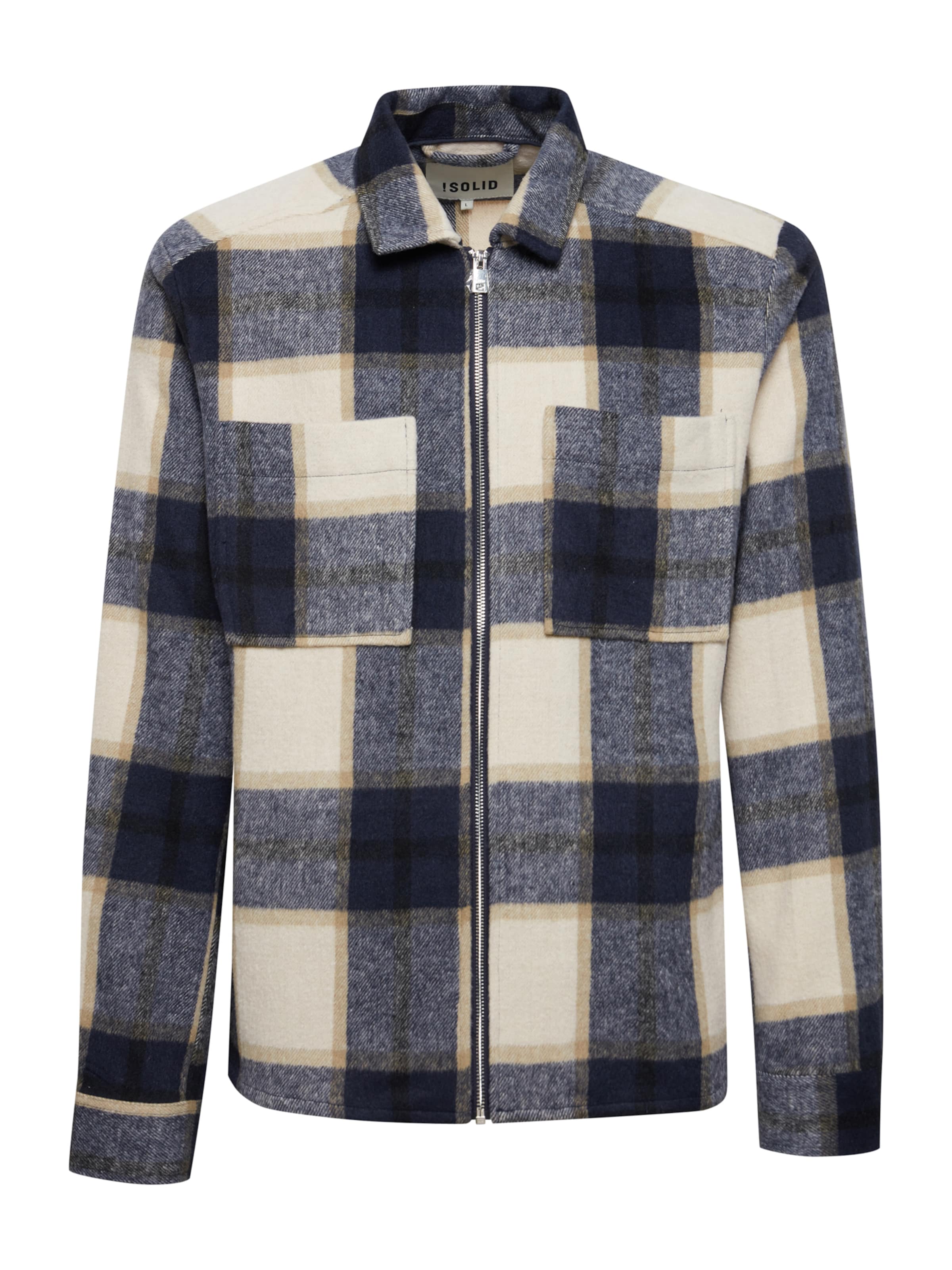 !Solid Übergangsjacke 'Gideon' in Blau: Vorderseite