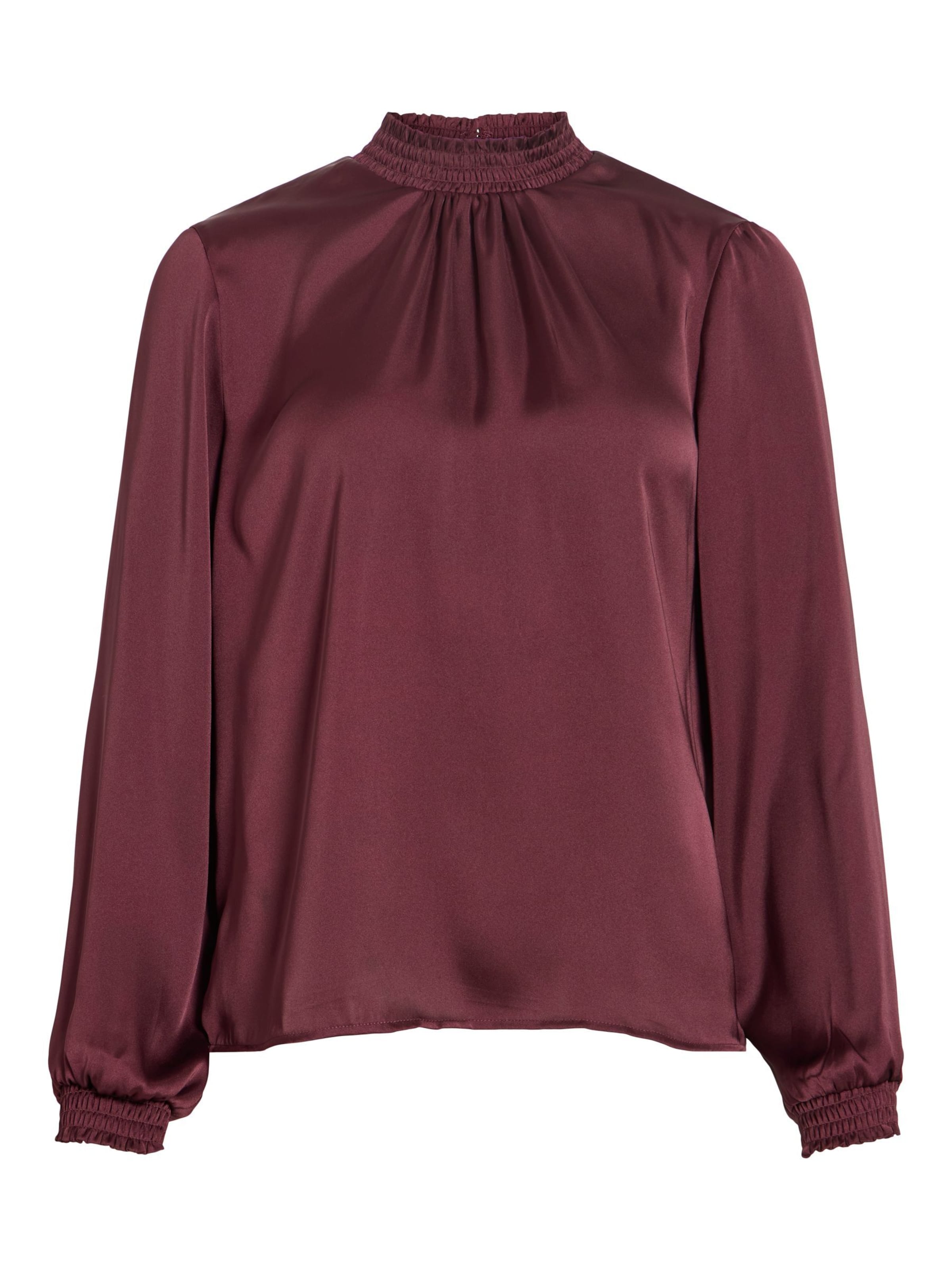 VILA - Blusa 'VISOFIE' en rojo: frente