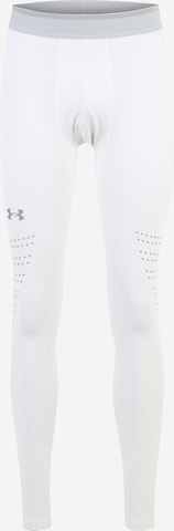 UNDER ARMOUR Sporttrosa 'ColdGear' i vit: framsida