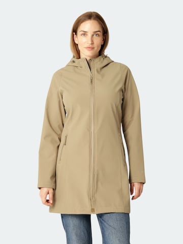 Manteau fonctionnel 'DAYBREAK01B' ILSE JACOBSEN en beige : devant