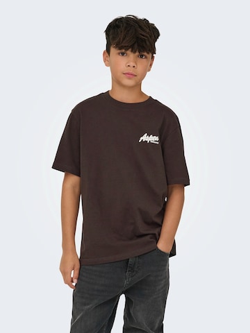 Only & Sons Junior T-shirt 'OSJLARRY' i brun