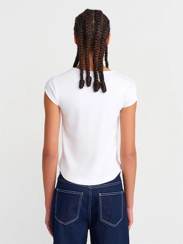 Dilvin Shirt in White