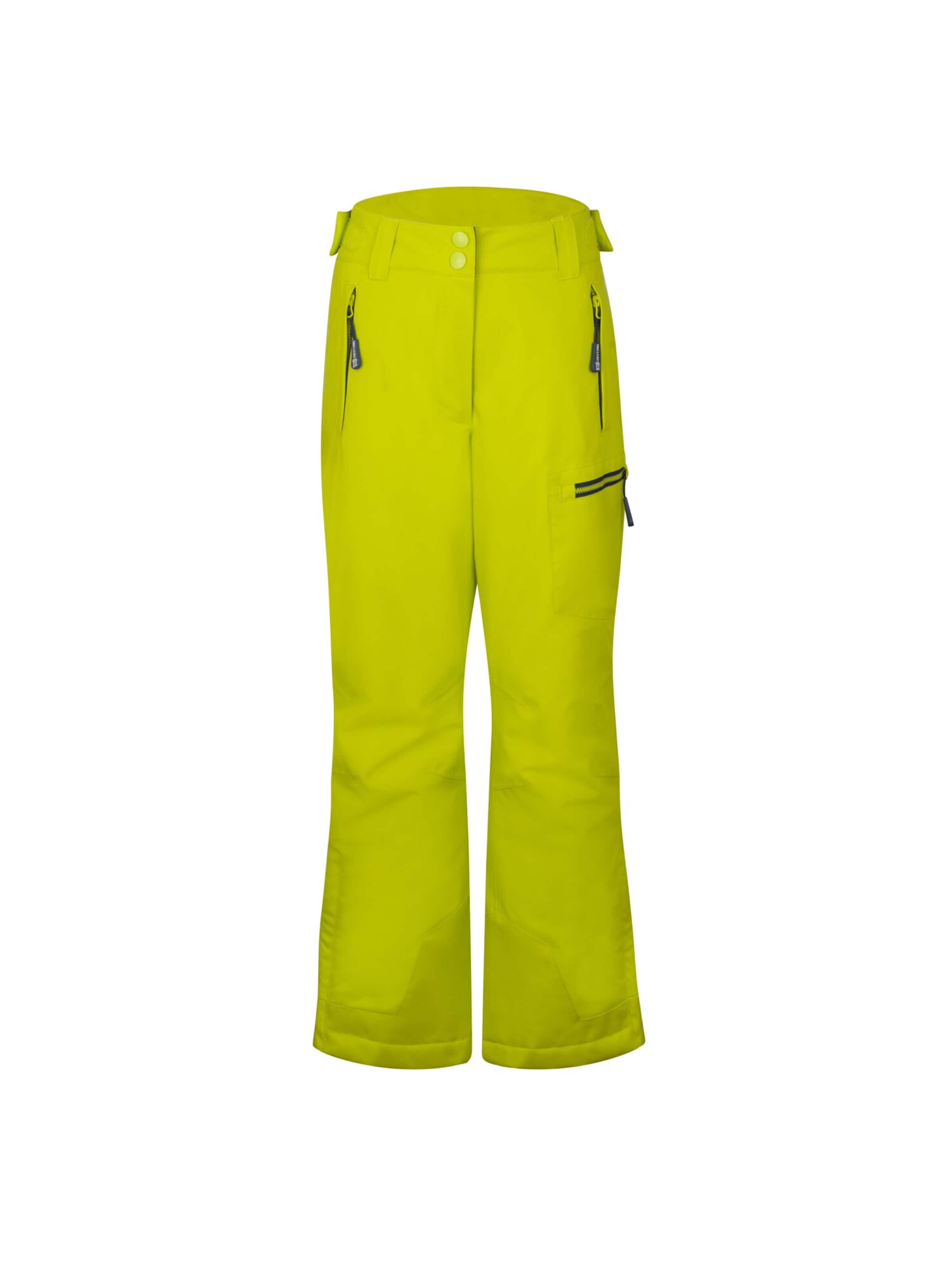 TROLLKIDS Winter Jacket in Green: front