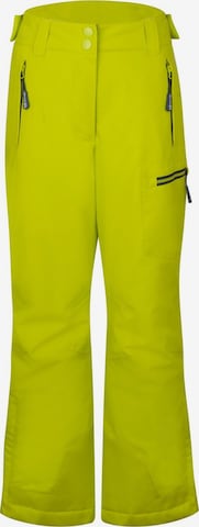 TROLLKIDS Winter Jacket in Green: front