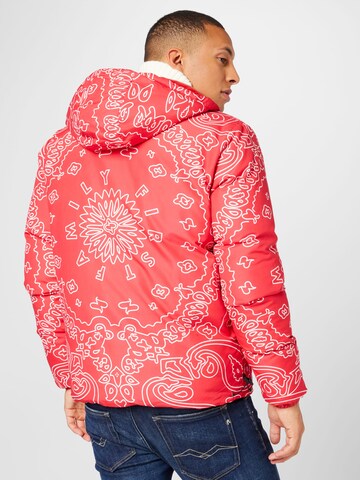 Family First Between-Season Jacket in Red