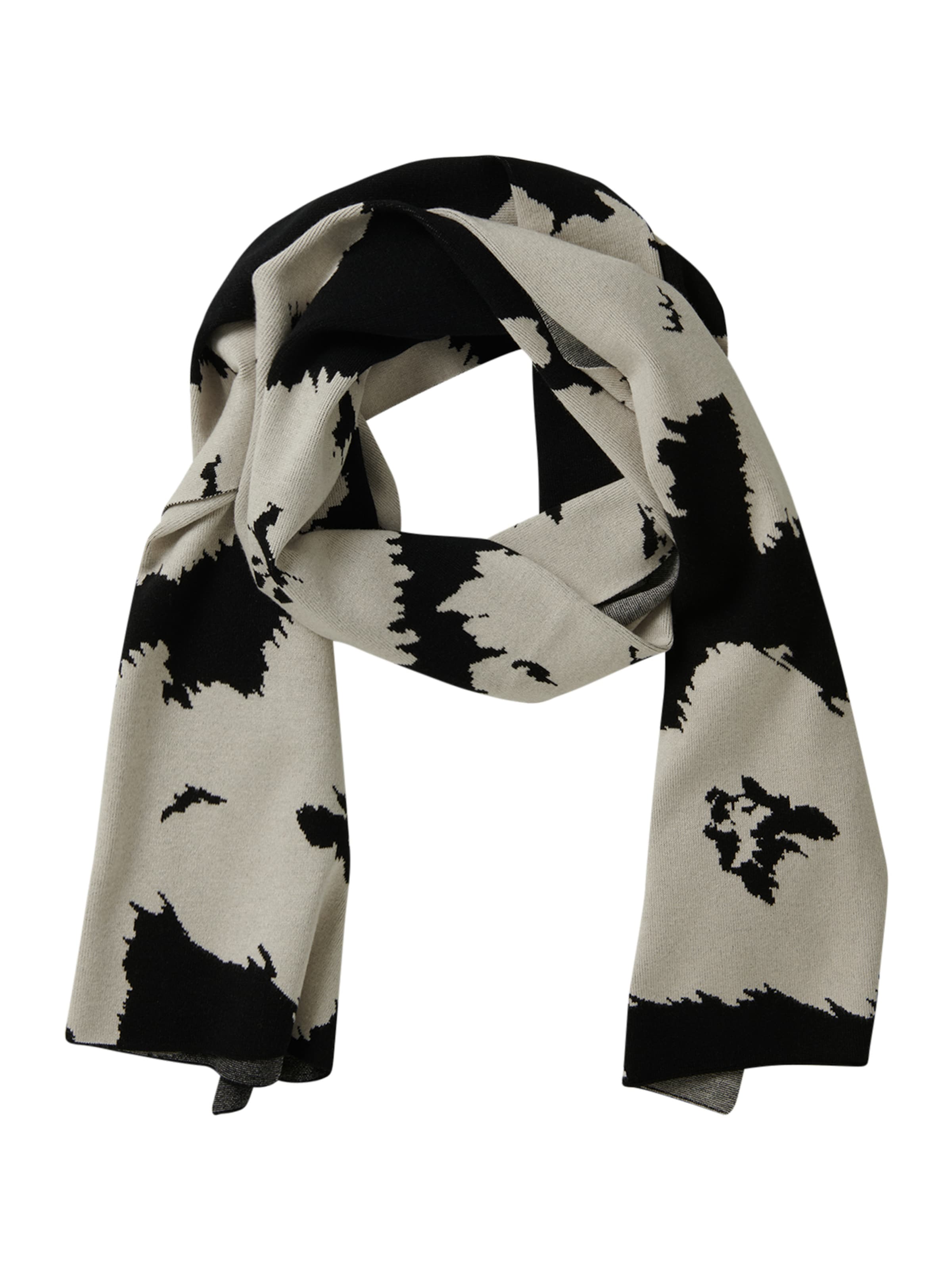 Betty Barclay Schal in kitt / schwarz, Produktansicht