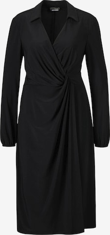 Goldner Kleid in Schwarz: Vorderseite