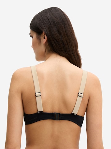 Marc O'Polo T-Shirt Bügel-Bikini-Top ' Contrast Binding ' in Beige