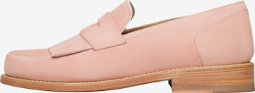 Henry Stevens Classic Flats 'Amelia FL' in Pink