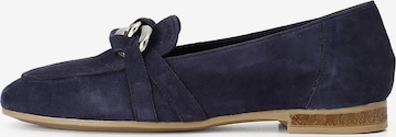 Mocassino di CAFè NOIR in blu: frontale