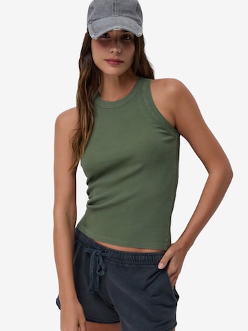 No Matter What Top in Green: front