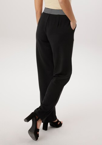 Aniston SELECTED Regular Pants in Black