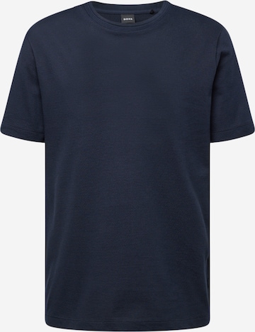 BOSS - Camiseta 'Tiburt' en azul: frente