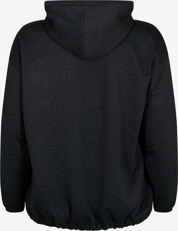 Active by Zizzi Sportief sweatshirt 'AVI' in Zwart