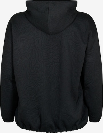 Active by Zizzi Sweatshirt 'AVI' in Schwarz