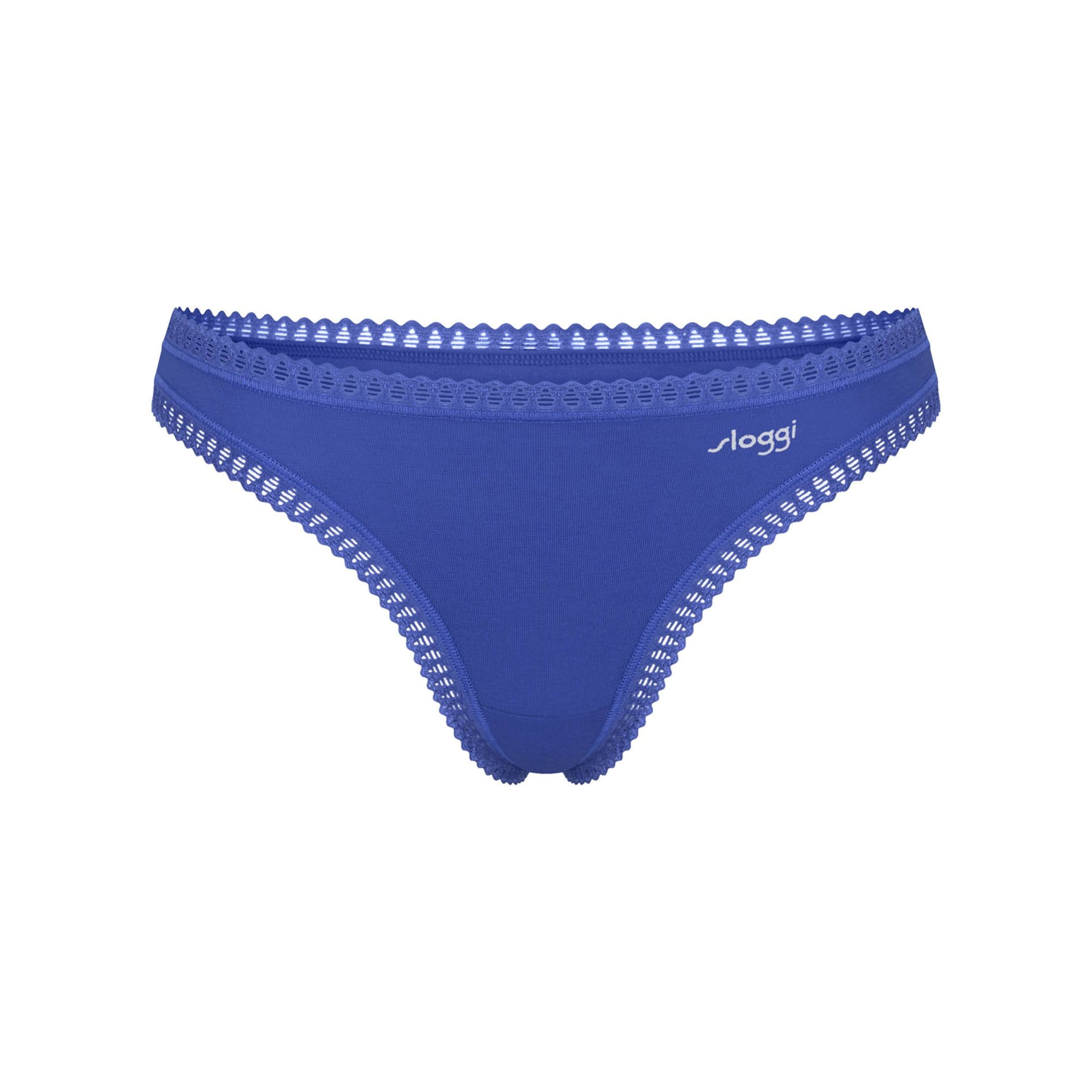 SLOGGI String in Blauw