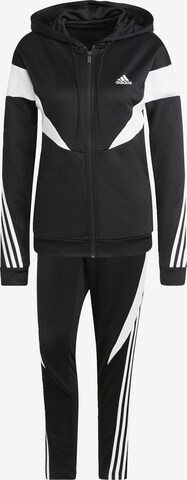 Survêtement ADIDAS SPORTSWEAR en noir : devant