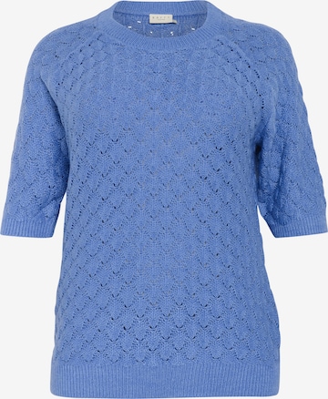 KAFFE CURVE - Jersey 'KCmani' en azul: frente