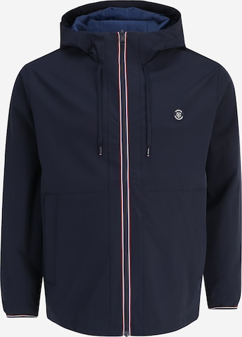 Jack & Jones Plus Between-Season Jacket 'BROOK' in Blue: front