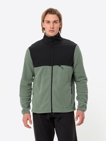 VAUDE Funktionele fleece-jas 'Mineo' in Groen: voorkant