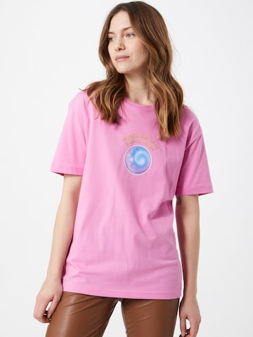 IN PRIVATE Studio Shirt 'BIANCA'S' in Roze: voorkant
