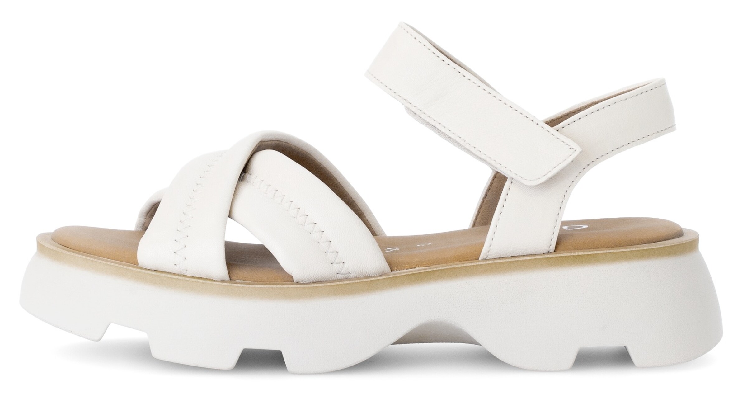 GABOR Strap Sandals in Beige