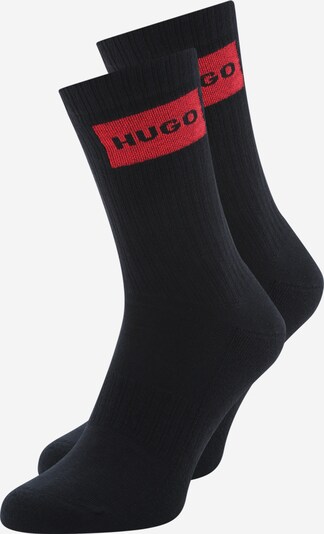 HUGO Socken in karminrot / schwarz, Produktansicht