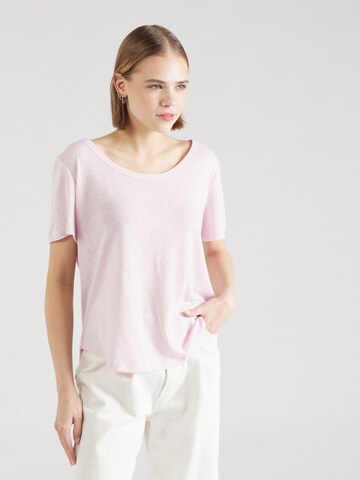 T-shirt GAP en rose : devant