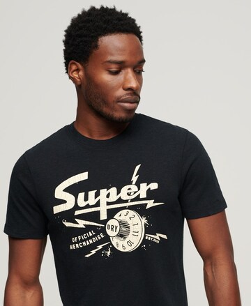Superdry Shirt in Schwarz