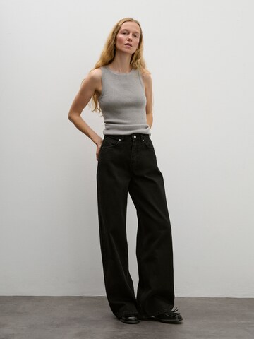 Wide Leg Jean ABOUT YOU x Marie von Behrens en noir