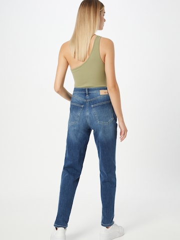 MAC Tapered Jeans 'Rich Carrot' in Blau