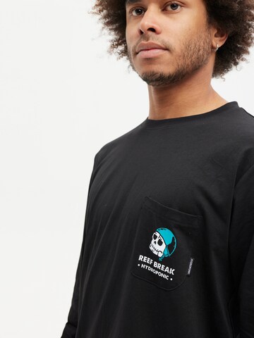 hydroponic - Camiseta 'Hydroponic Reef Long-Sleeve Graphic T-Shirt' en negro